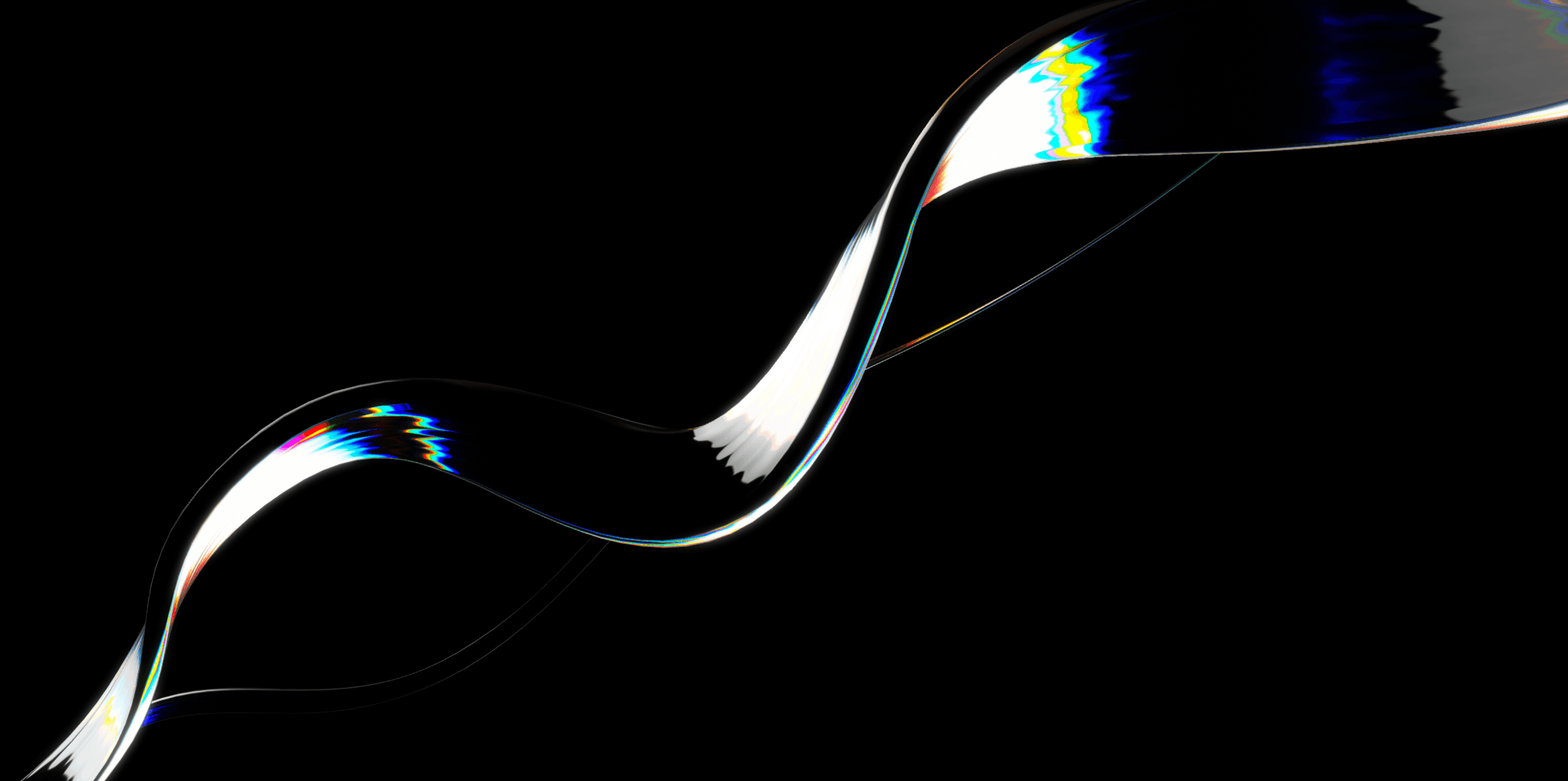 Chrome Ribbon background preview